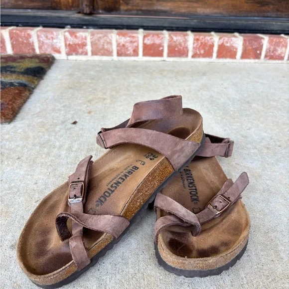 Brown Birkenstock Sandals - Picture 1 of 5